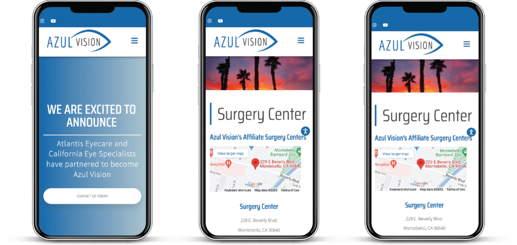 Azul Phone Mockups