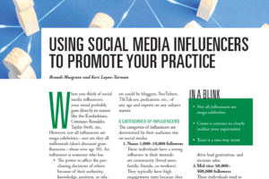 Using Social Media Influencers to Promote Your Practice featured image