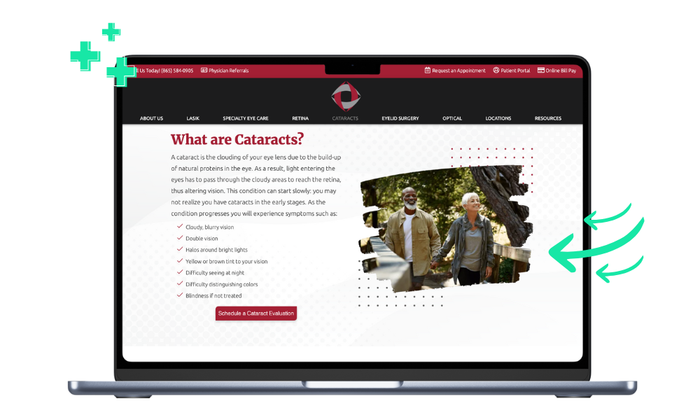 Skyline Vision Clinic Laptop